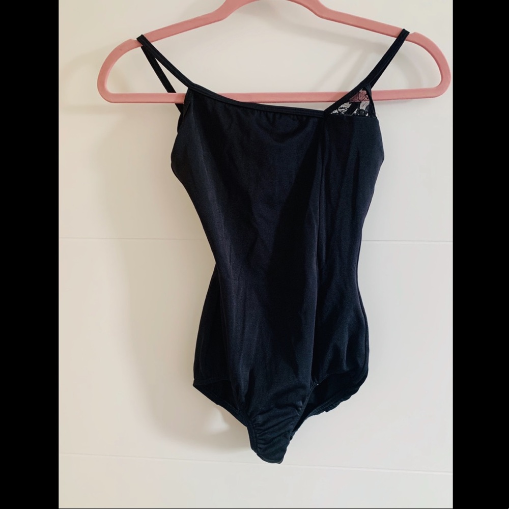 Body Wrappers Black Tank Leotard